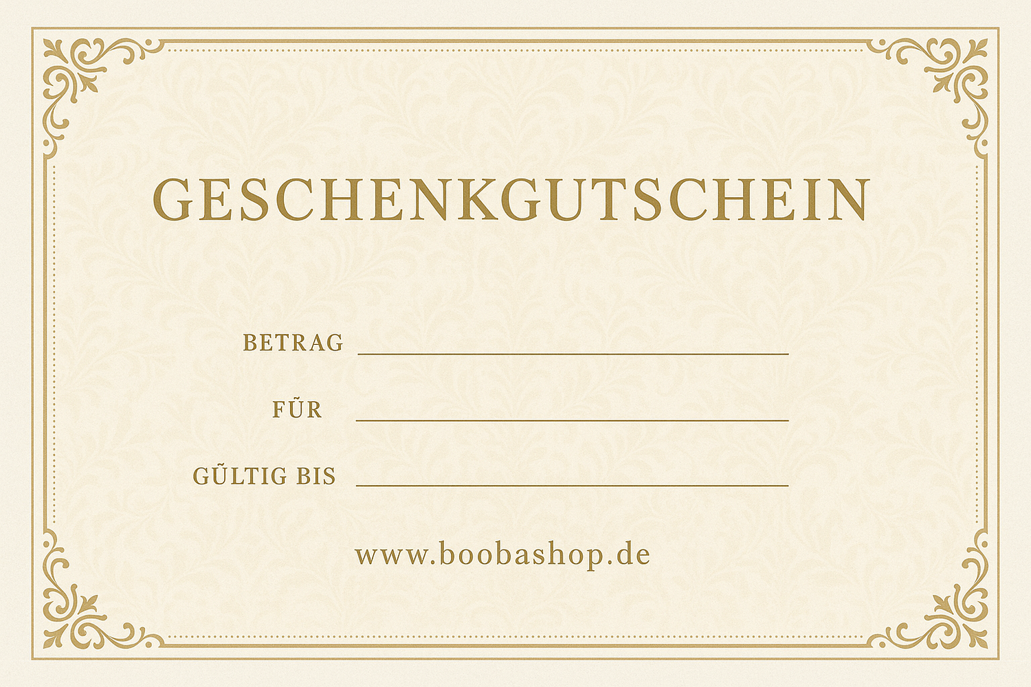 Geschenkgutscheine