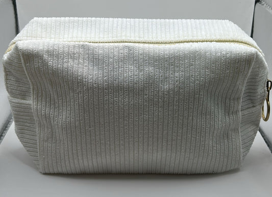 Weiche Cord-Kosmetiktasche – Stylisch & Praktisch