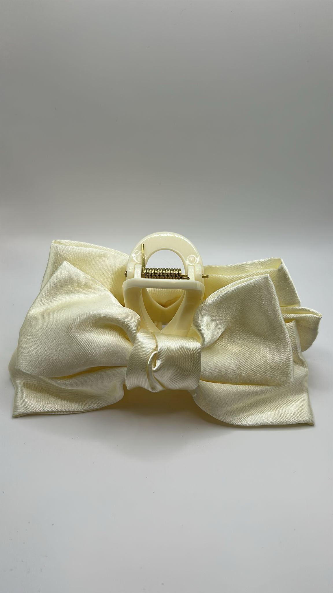 Satin Schleifen-Haarklammer