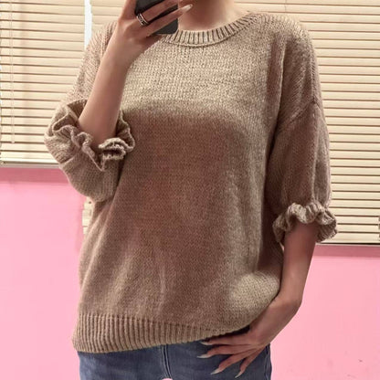 ROMA Pull mit Rüschenärmeln