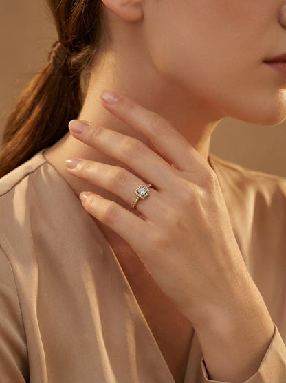 Edelstahlring : Gold / 100% Edelstahl