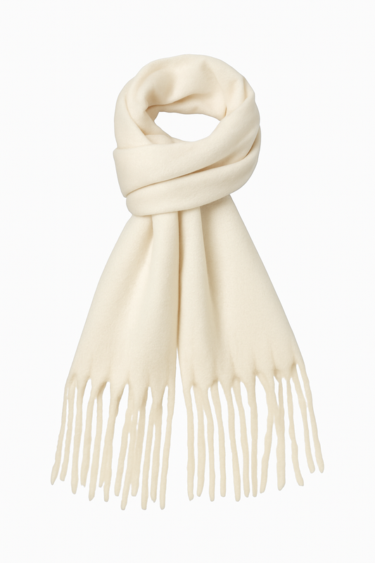 Oversize Fransenschal – 190 cm